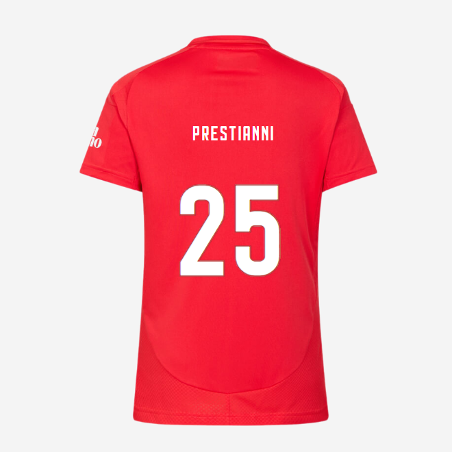 SL Benfica Womens Football Home Jersey 2024-2025-25 PRESTIANNI SL Benfica Collection - Official Online Store | SL Benfica Kits