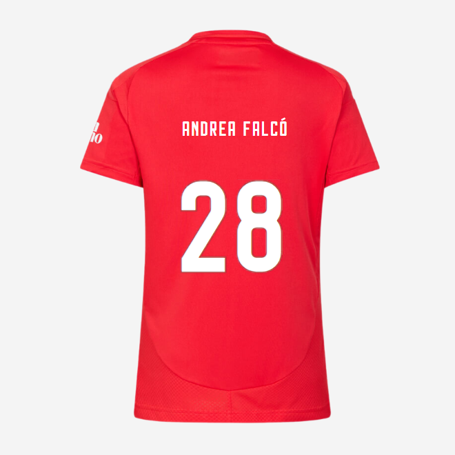 SL Benfica Women’s Football Home Jersey 2024-2025-28 ANDREA FALCÓN SL Benfica Collection - Official Online Store | SL Benfica Kits