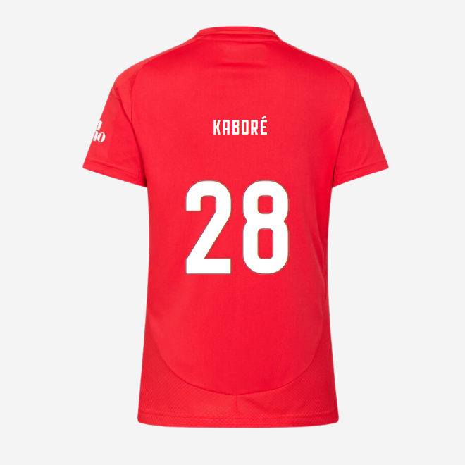 SL Benfica Women’s Football Home Jersey 2024-2025-28 KABORÉ SL Benfica Collection - Official Online Store | SL Benfica Kits