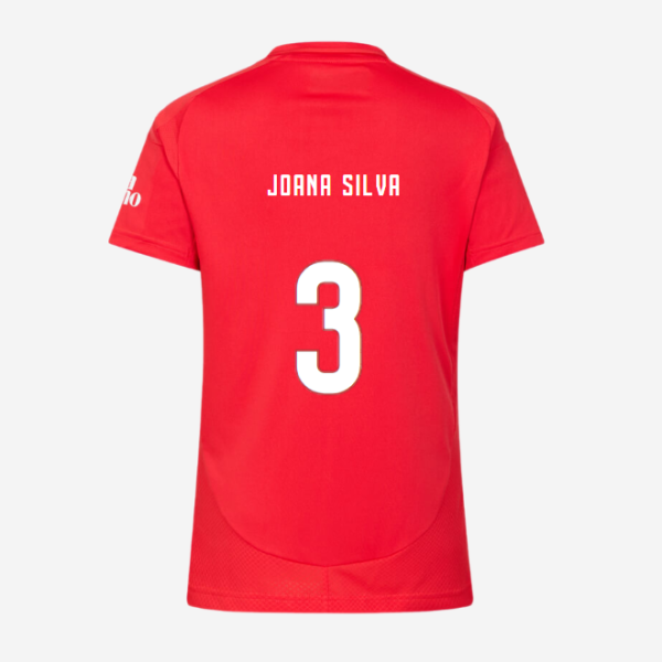 SL Benfica Women’s Football Home Jersey 2024-2025-3 JOANA SILVA SL Benfica Collection - Official Online Store | SL Benfica Kits