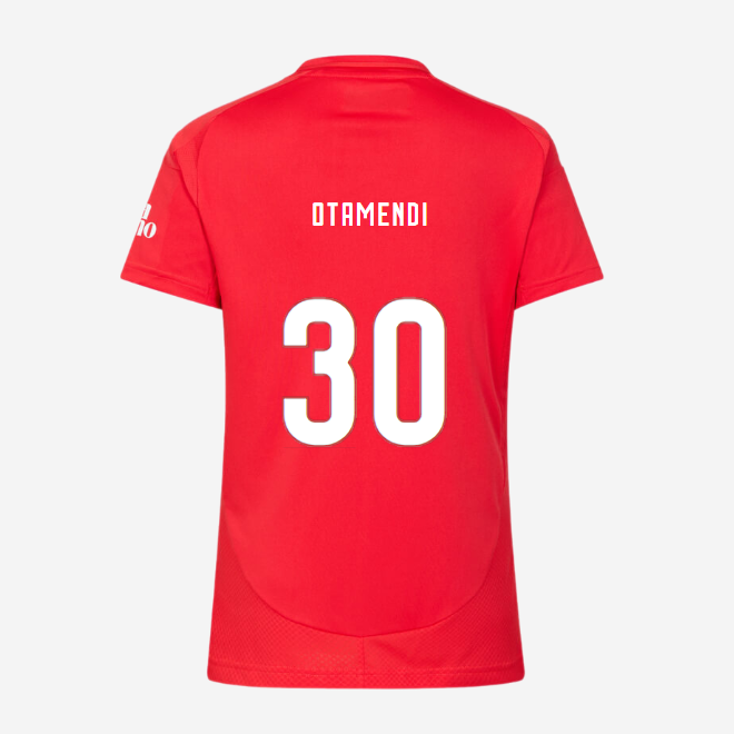 SL Benfica Women’s Football Home Jersey 2024-2025-30 OTAMENDI SL Benfica Collection - Official Online Store | SL Benfica Kits