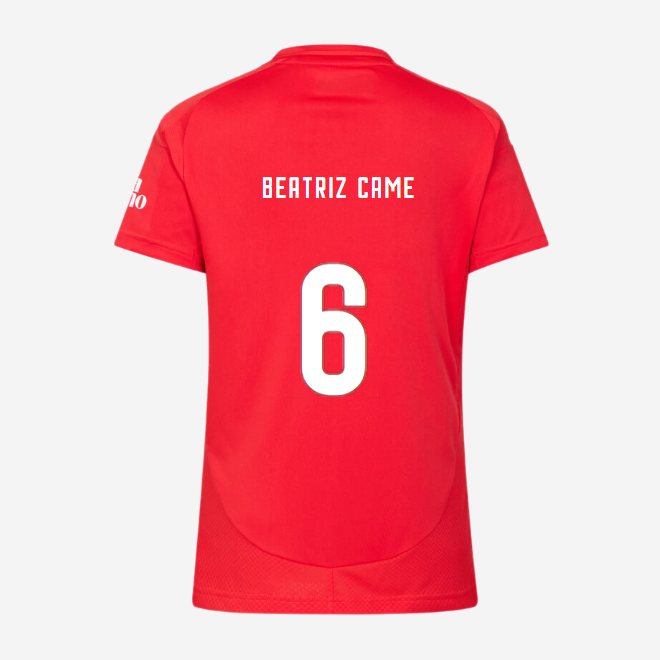 SL Benfica Women’s Football Home Jersey 2024-2025-6 BEATRIZ CAMEIRÃO SL Benfica Collection - Official Online Store | SL Benfica Kits