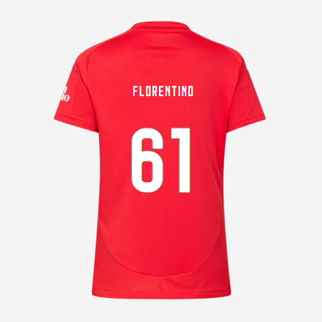 SL Benfica Women’s Football Home Jersey 2024-2025-61 FLORENTINO SL Benfica Collection - Official Online Store | SL Benfica Kits