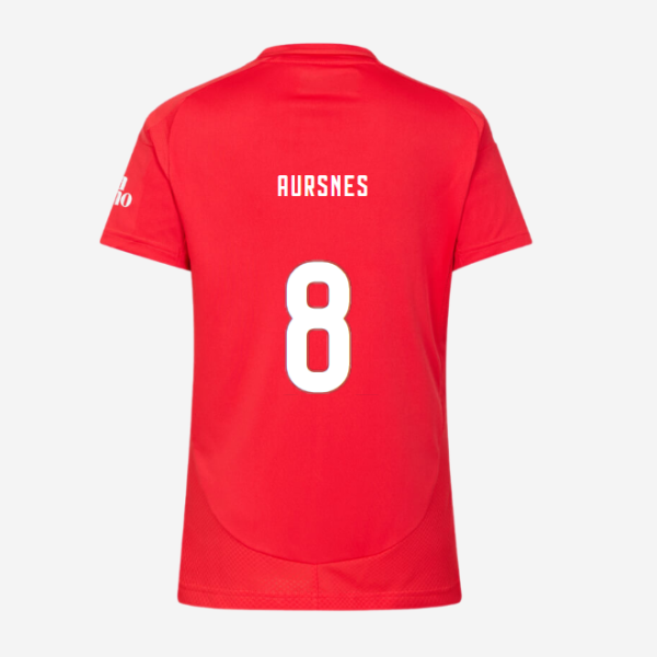 SL Benfica Women’s Football Home Jersey 2024-2025-8 AURSNES SL Benfica Collection - Official Online Store | SL Benfica Kits