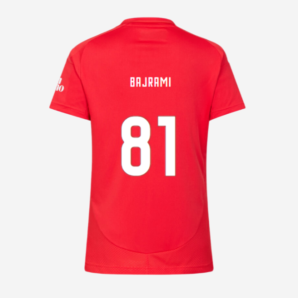 SL Benfica Women’s Football Home Jersey 2024-2025-81 BAJRAMI SL Benfica Collection - Official Online Store | SL Benfica Kits