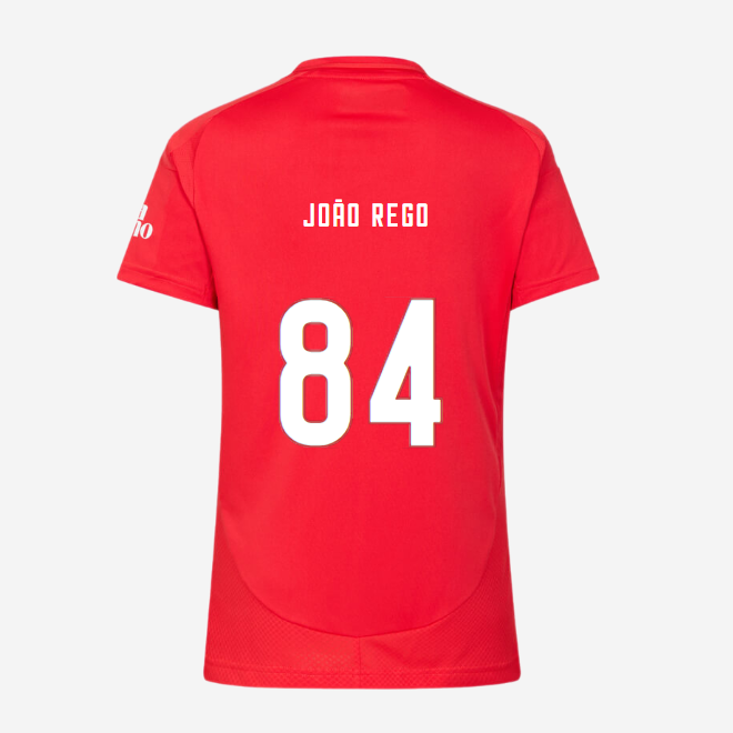 SL Benfica Womens Football Home Jersey 2024-2025-84 JOÃO REGO SL Benfica Collection - Official Online Store | SL Benfica Kits