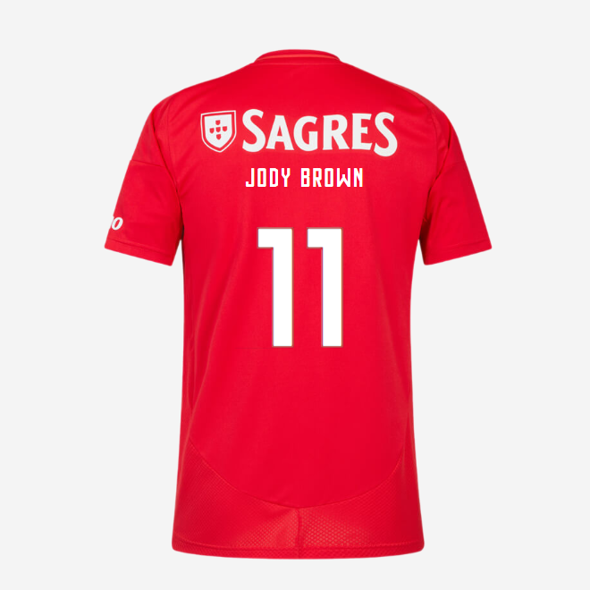 SL Benfica Youth Home Kit 2024-2025-11 JODY BROWN SL Benfica Collection - Official Online Store | SL Benfica Kits