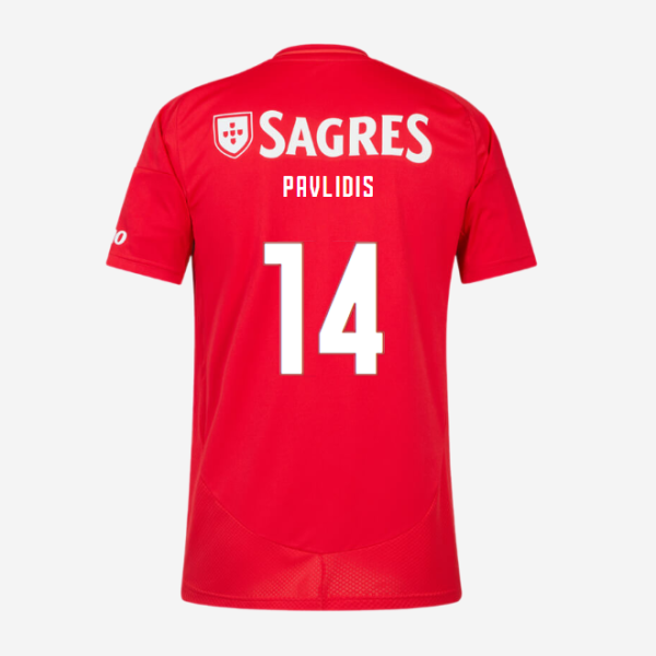 SL Benfica Youth Home Kit 2024-2025-14 PAVLIDIS SL Benfica Collection - Official Online Store | SL Benfica Kits