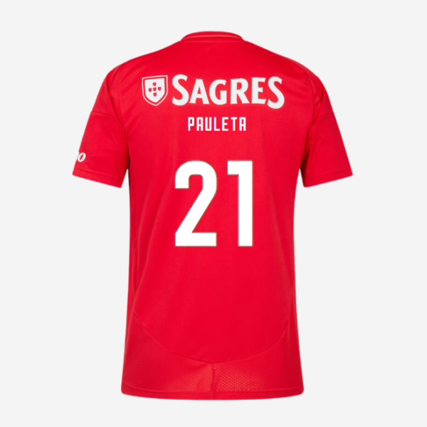 SL Benfica Youth Home Kit 2024-2025-21 PAULETA SL Benfica Collection - Official Online Store | SL Benfica Kits