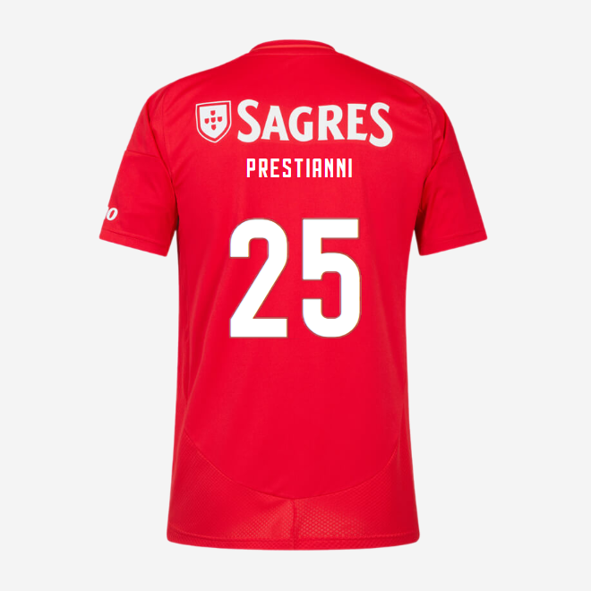 SL Benfica Youth Home Kit 2024-2025-25 PRESTIANNI SL Benfica Collection - Official Online Store | SL Benfica Kits