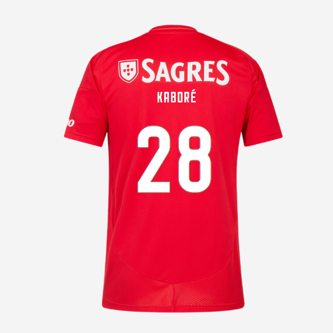 SL Benfica Youth Home Kit 2024-2025-28 KABORÉ SL Benfica Collection - Official Online Store | SL Benfica Kits