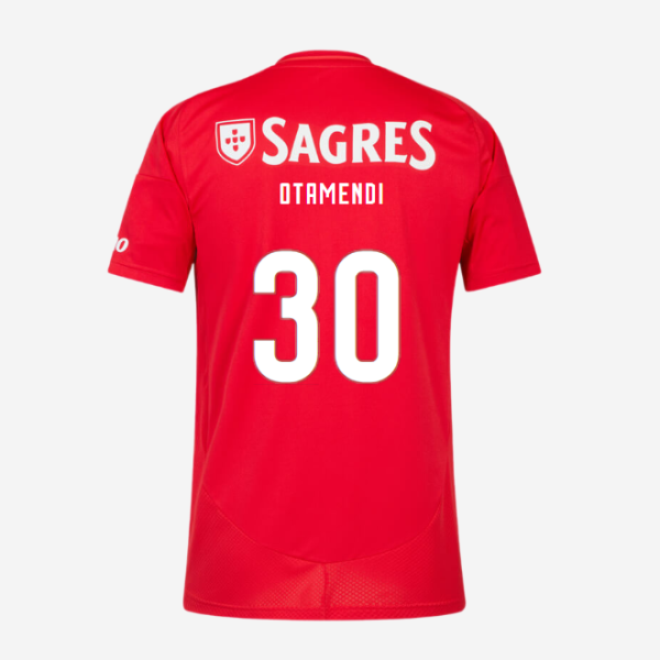 SL Benfica Youth Home Kit 2024-2025-30 OTAMENDI SL Benfica Collection - Official Online Store | SL Benfica Kits