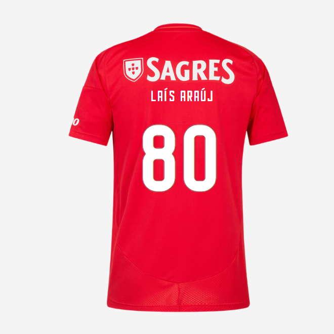 SL Benfica Youth Home Kit 2024-2025-80 LAÍS ARAÚJO SL Benfica Collection - Official Online Store | SL Benfica Kits