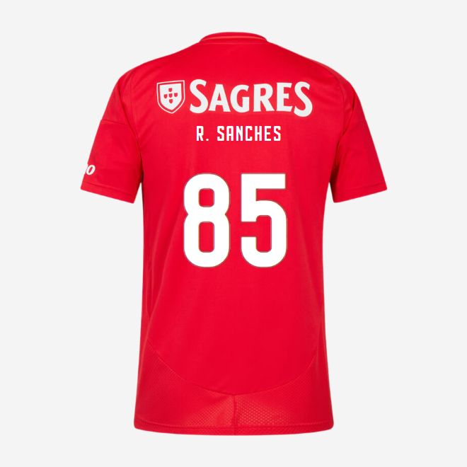 SL Benfica Youth Home Kit 2024-2025-85 R. SANCHES SL Benfica Collection - Official Online Store | SL Benfica Kits